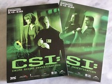 3 DVD "CSI CRIME SCENE INVESTIGATION"  SECONDA STAGIONE EPISODI 2.13 - 2.23  