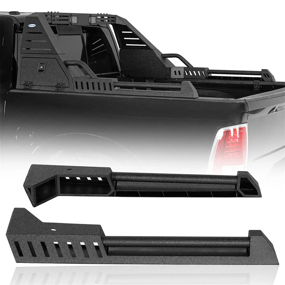Universal Bed Rack Roll Bar Extension Kit For Ram F150 Silverado Sierra Tundra Foto 2 de 4