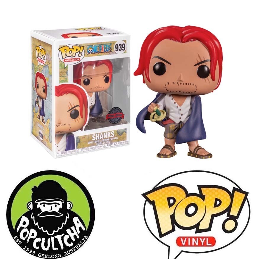 One Piece - Shanks Pop! Vinyl Figure &Quot;New&Quot;