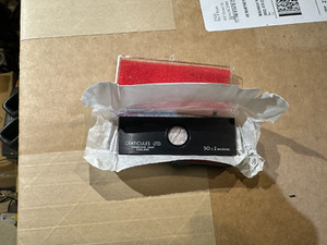 Graticules S12 Stage Micrometer 0.1mm / 50 div (50x2u scale)