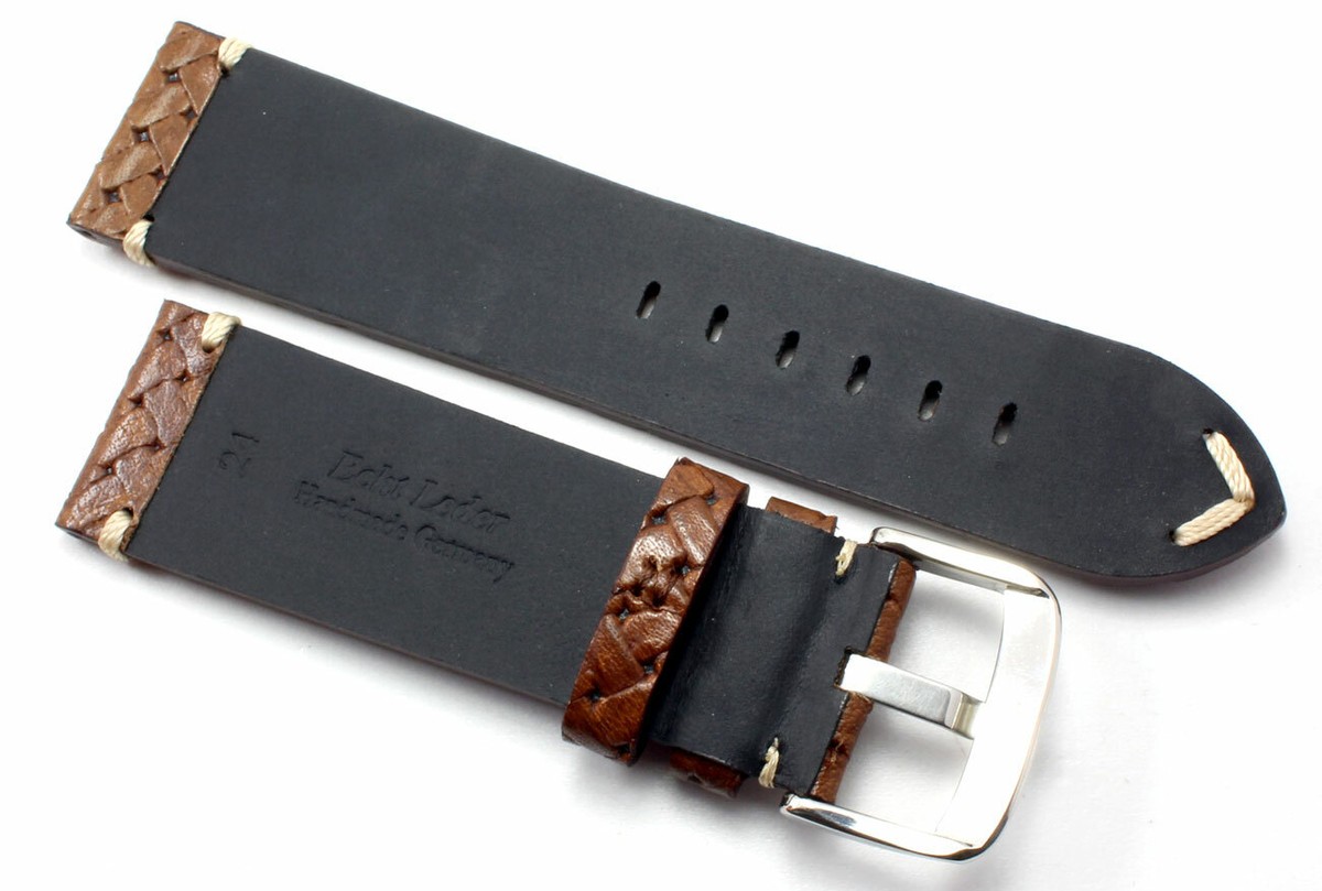 Cinturino Per Orologio In Vera Pelle MA Vintage Da 26, 24, 22 - Foto 9