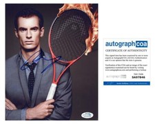 Andy Murray AUTOGRAPH Signed Tennis Star 8x10 Photo B ACOA