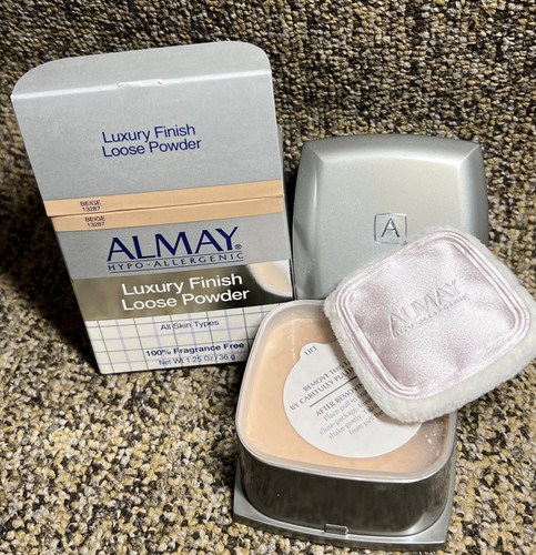 Almay Luxury Finish Loose Powder 1.25 oz BEIGE - Picture 2 of 3