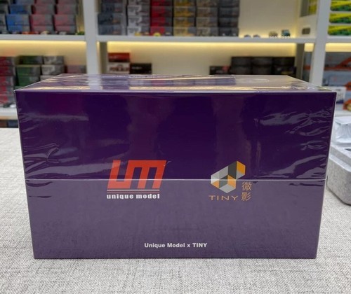 Unique Model UM x TINY 1:64 Mercedes-Benz Car Carrier Transporter Diecast Model - Picture 5 of 9