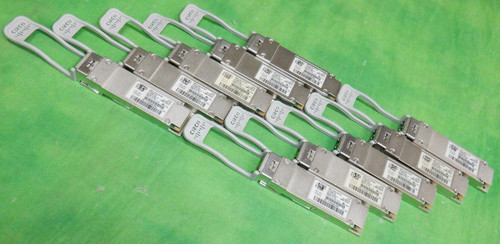 CISCO QSFP-40G-SR-BD 10-2945-02 40GbE 40GBASE-SR QSFP+ HOLOGRAM LOT OF 10