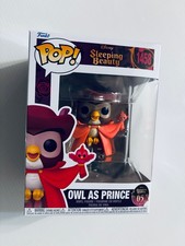 Funko POP! - Sleeping Beauty #1458 - Owl as Prince - Sealed - Light Box Wear