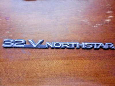 2000 Cadillac - Rear 32 V Northstar Emblem