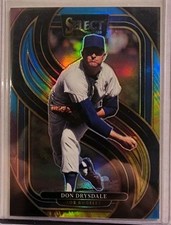2025 Panini Select Don Drysdale Premier Level Tie Dye Prizm /25 Dodgers HOF