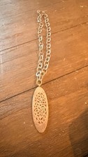 LOIS HILL Sterling Silver Pendant Necklace Ch...