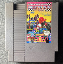 SETA Formula One: Built to Win loose cartridge + tested + free sleeve (NES)