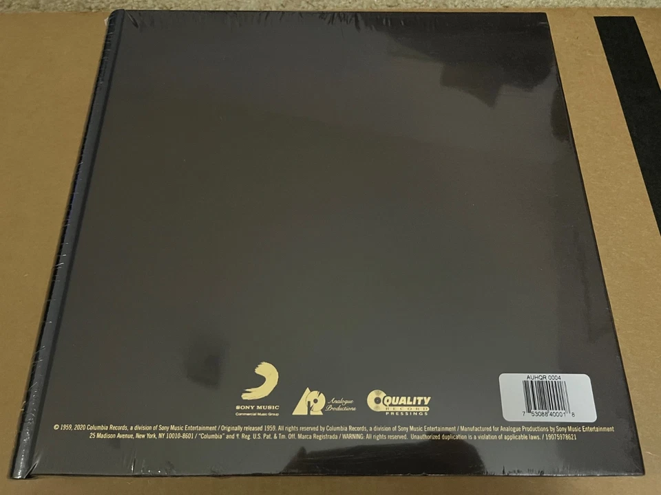 Miles Davis Kind of Blue Analogue Productions UHQR 33 1/3 RPM Audiophile Vinyl - Image 2 of 2