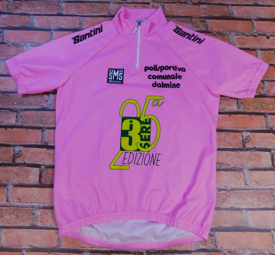 SANTINI Camiseta Jersey Ciclismo Bici Maillot (810) Talla S - Imagen 1 de 2
