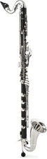 Backun Alpha Bass Clarinet with Backpack Case - Low C, Silver-plated Keys