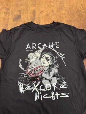Arcane League Of Legends Hexcore Nights 2025 T-shirt Unisex S-5XL