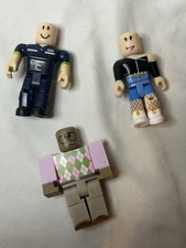 Mixed Lot of 3 R0BL0X Mini Figures EMS Nerd L...