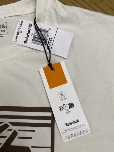 Chemise neuve avec étiquette logo Timberland taille XL poubelle - Photo 3/7