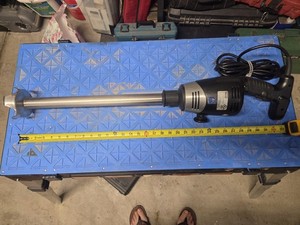 Waring Commercial Immersion Blender Variable speed. See attached video.