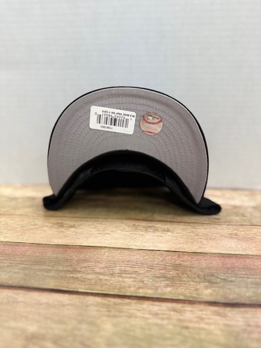 New Era Houston Astros Hat 9Fifty Triple Black Snapback Cap - Picture 4 of 4