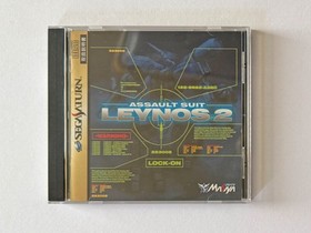 Assault Suit Leynos 2 w/Spine Reg-Card Sega Saturn SS Masaya Action Game Japan