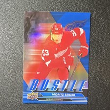 Moritz Seider 2025-26 Upper Deck Series 1 Bustle Detroit Red Wings #B-18