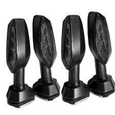 4PCS Smoke Amber Lamp LED Turn
