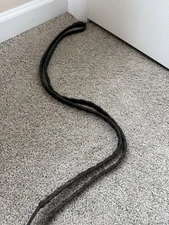 English Braided Reins - Two Sets, Brown, Standard Length Horse Size