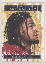 2021 Sage Premier Draft Art Gallery Jaylen Waddle #AG-12 0cx3