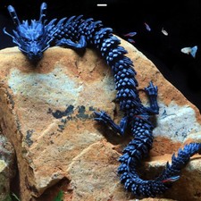 Chinese Dragon Aquarium Landscaping Ornaments Fish Tank Resin Dragon Decor