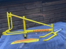 Restored Original Mk2 Raleigh Chopper Fizzy Lemon Frame Forks and Chainguard set