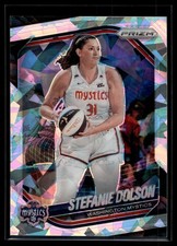 Stefanie Dolson 2025 Panini Prizm WNBA Ice Prizm Card #112