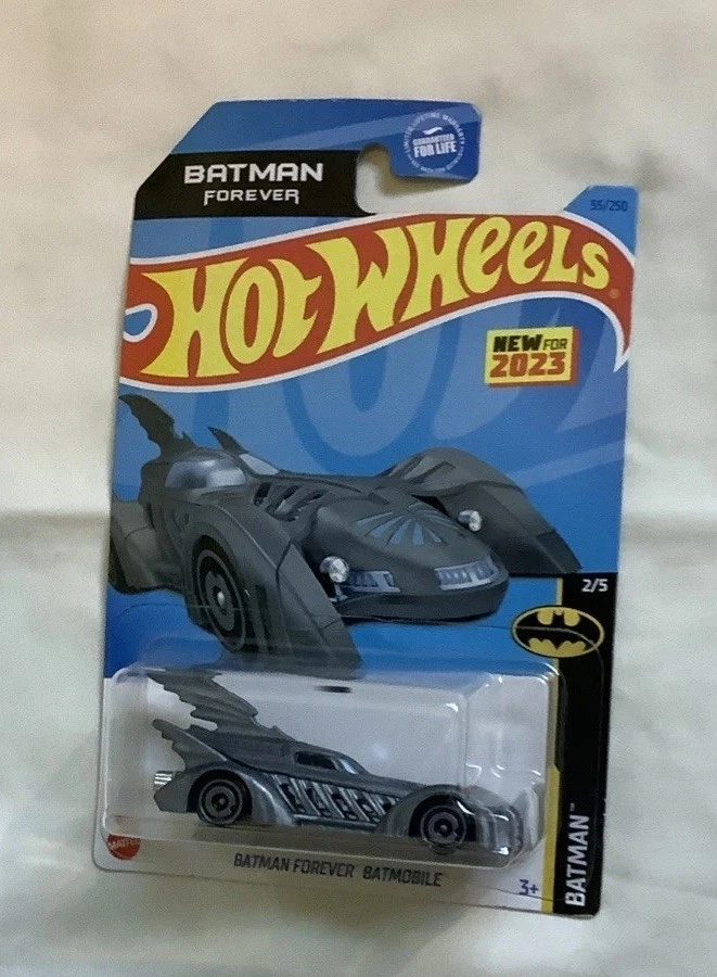 Complete 5 of 5 Set of 2023 Release Batman Inspired Hot Wheels - Unopened - Image 3 of 4