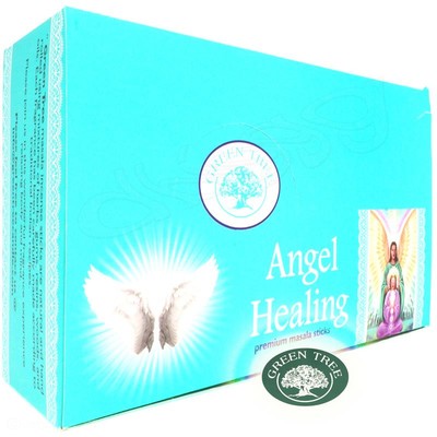 ANGEL HEALING von Green Tree Natural Incense 12x 15g BIG PACK RäucherSTÄBCHEN
