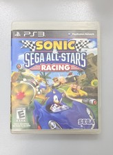 Sonic & SEGA All-Stars Racing PS3 PlayStation 3 Game w/ Case UNTESTED