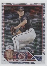 2023 Topps Series 1 Collector's Box Silver Pattern Foil Cade Cavalli #320 uk2