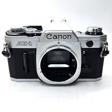 Canon AE-1 35mm Film SLR Body Only, Good Condition- For Parts or Repair - READ