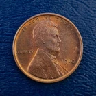 1910 Lincoln Wheat Cent, Uncirculated Condition, Red Brown Muted Luster A199