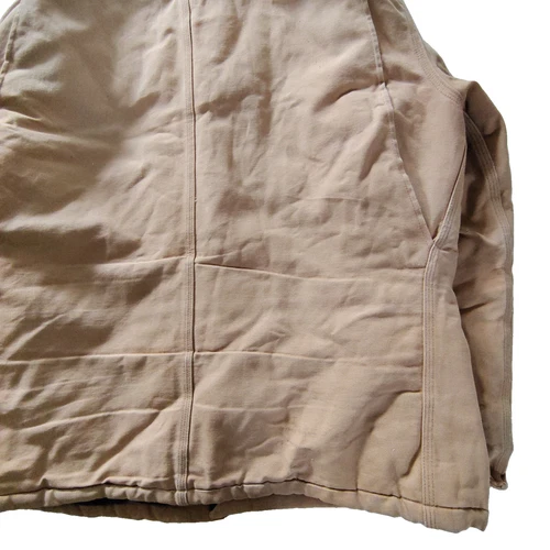 Vintage 90s Carhartt Artic C03 Quilted Brown Duck Jacket Men's XL Made in USA image 15