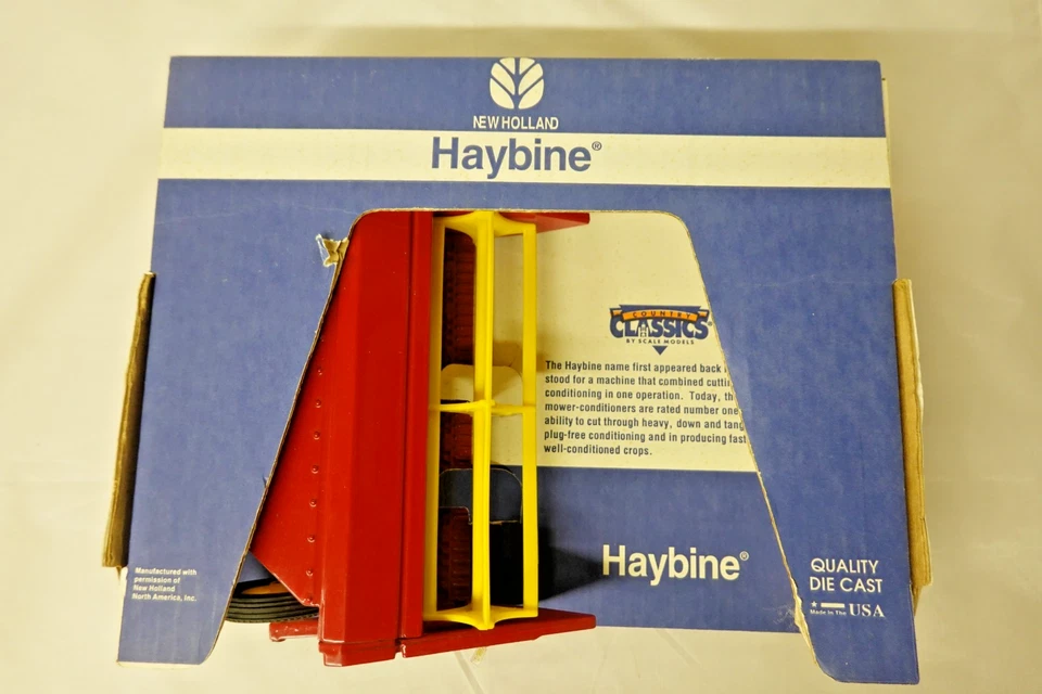 SCALE MODELS FH-JLE394DS  NEW HOLLAND HAYBINE 1:16 SCALE - Image 3 of 4