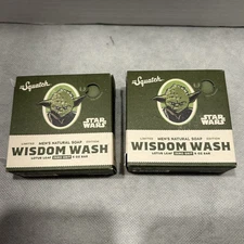 Dr. Squatch STAR WARS Men's Natural Ltd Edition 2pc 5 OZ New Wisdom Wash Yoda