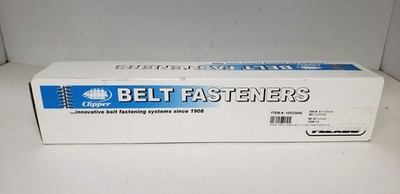 FLEXCO 02155 CLIPPER CONVEYOR BELT FASTNERS, 2GNY GALVANIZED, 12-12'' (300mm) NIB
