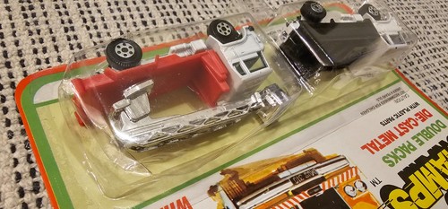 VTG Road Champs Double Packs Die Cast Metal Plastic Free Wheeling Kmart No. 5360 - Picture 3 of 4