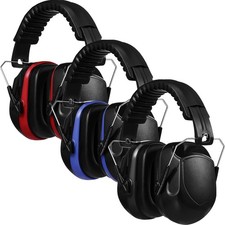 3 Pcs Noise Reduction Headphones NRR 28dB Hearing Protection Ear Muffs Protectio