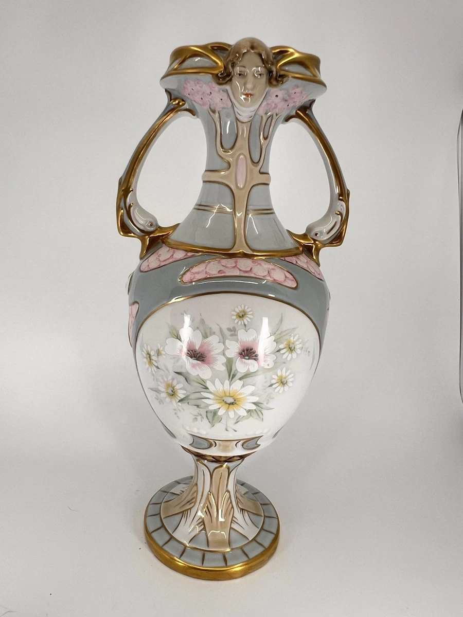 royal dux bohemia vase products for sale | eBay