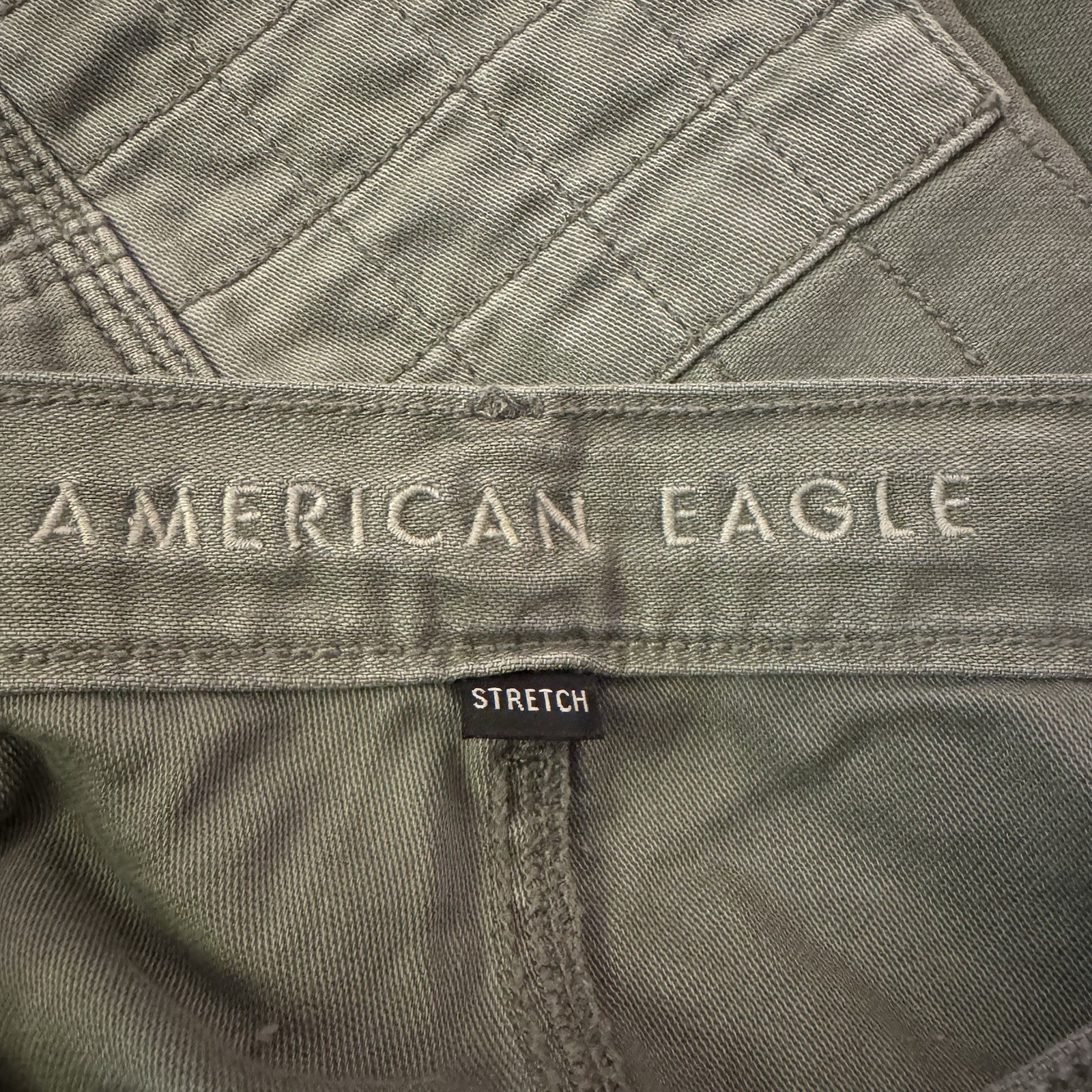 American Eagle Carpenter Patchwork Stretch Utilit… - image 15