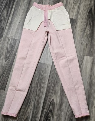NWOT Vintage 1980s 90s Levi's Pink Acid Wash Women's Denim Brown