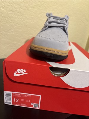 Nike Dunk Low Retro SE Wolf Grey Gum Size 12