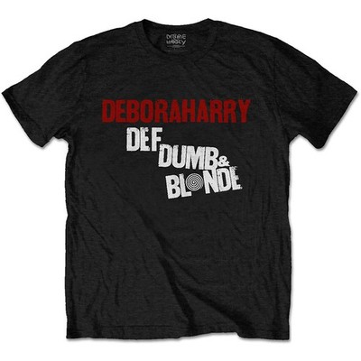 Blondie Debbie Harry Def Dumb and Blonde lizenziert T-Shirt Herren