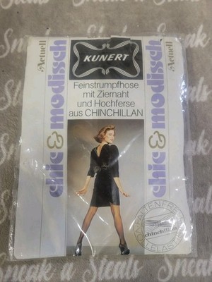 Kunert Actuell Chinchillan Backseam Pantyhose Size 2 (40-42)