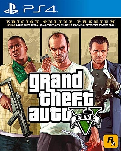 Grand Theft Auto V Premium Edition Playstation 4 (Sony Playstation 4) - Picture 1 of 1