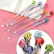 15 Pcs Fancy Fun Multi-Color Diamond Pens